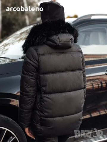 NORDKOLL Дамско зимно яке с качулка, 3цвята , снимка 9 - Якета - 48264585