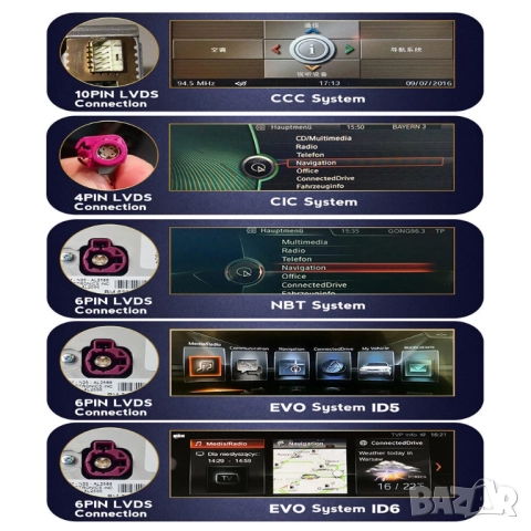 Мултимедия за BMW X3, X4, NBT, серия, F25, F26, Android, навигация, Андроид, екран, дисплей 8.8", снимка 12 - Аксесоари и консумативи - 52776401