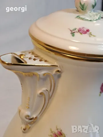 Порцеланов чайник Meissen , снимка 5 - Сервизи - 49117225