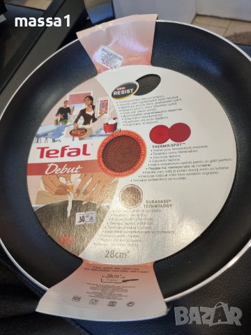 НОВО!!! TEFAL дълбок тиган, ф28 см., снимка 2 - Съдове за готвене - 42496046