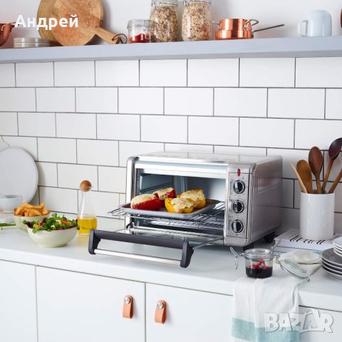 Mини фурна с горещ въздух Russell Hobbs Express Air Fry 26095-56, снимка 4 - Печки, фурни - 41685527