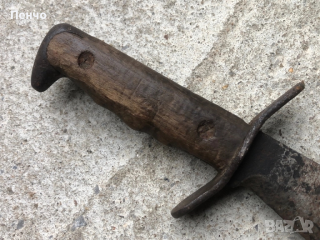 стар голям военен нож/мачете/ - 1917г. - WWI - U S, снимка 8 - Антикварни и старинни предмети - 44238279