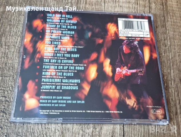 Компакт Дискове - Поп - Рок: Gary Moore – Blues Alive, снимка 2 - CD дискове - 53158133