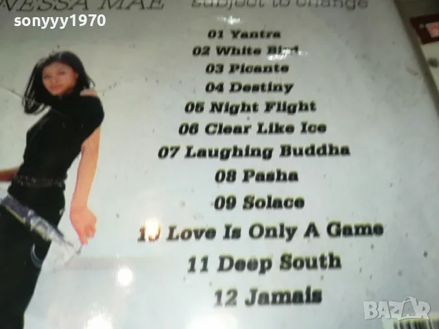 VANESSA-MAE CD 1704250624, снимка 9 - CD дискове - 49925986