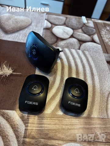 Безжичен звънец 220V с два звънеца, снимка 2 - Други - 52178241