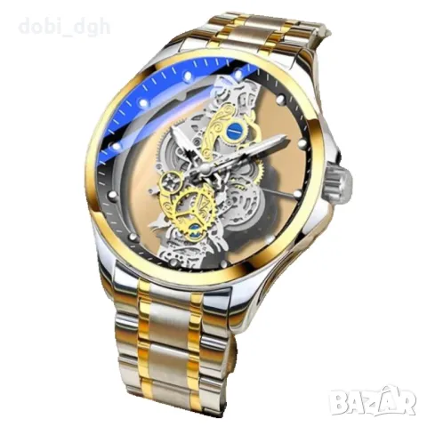 Мъжки кварцов часовник, Водоустойчив, снимка 1