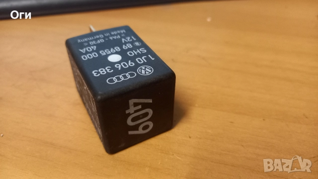 Реле бензинова помпа за Фолксваген,Ауди,Сеат и Шкода 1J0 906 383 №409, снимка 2 - Части - 52558519