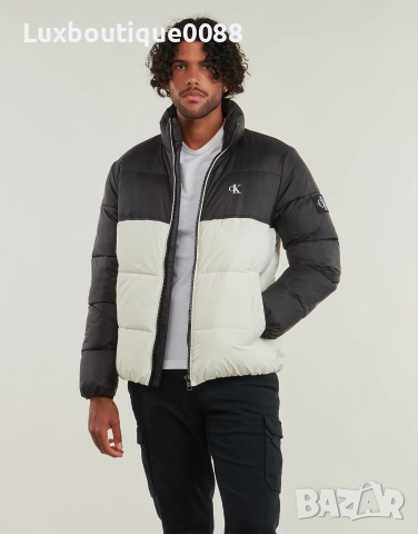 Използвано в отлично състояние зимно пухено яке Calvin Klein L