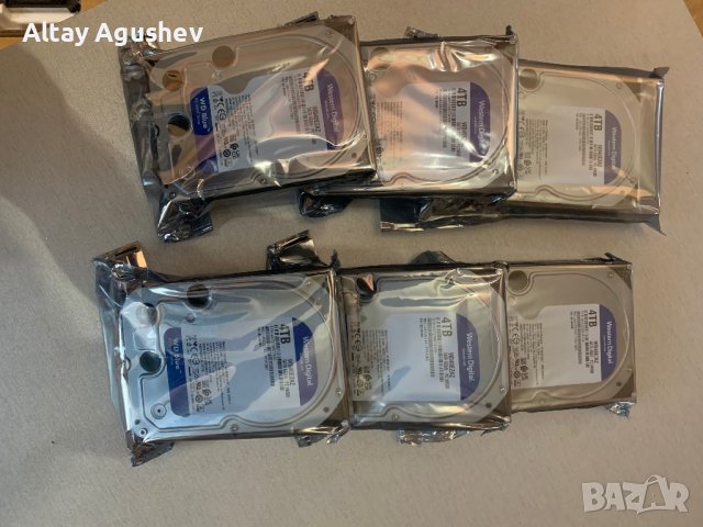  HDD хард диск за Видеонаблюдение  4 ТБ   HDD 4TB