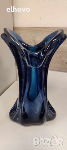 Италианска ваза Мурано, снимка 3 - Вази - 44366213