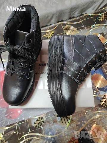 Дамски зимни анатомични обувки, снимка 6 - Маратонки - 53696013