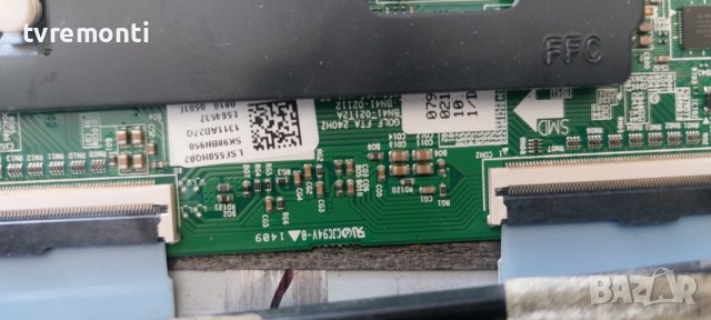 T CON BN95-01311A BN41-02112A FTA 240HZ SAMSUNG UE55H8000S 55inc DISPLAY CY-VH055DSLV1H​, снимка 2 - Части и Платки - 42384982