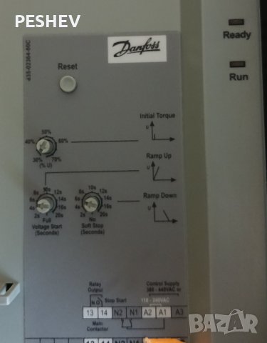 Плавен пуск/стоп - софтстартер(soft starter) до 22kW Danfoss, снимка 2 - Други машини и части - 41940587