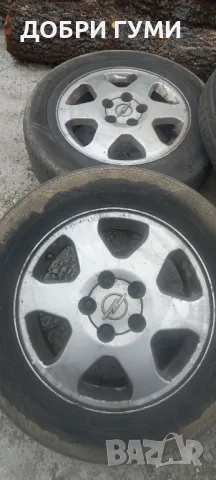 5х110 ДЖАНТИ 15 ОПЕЛ ЗАФИРА С 195 65 15 ЛЕТНИ, снимка 7 - Гуми и джанти - 49621034