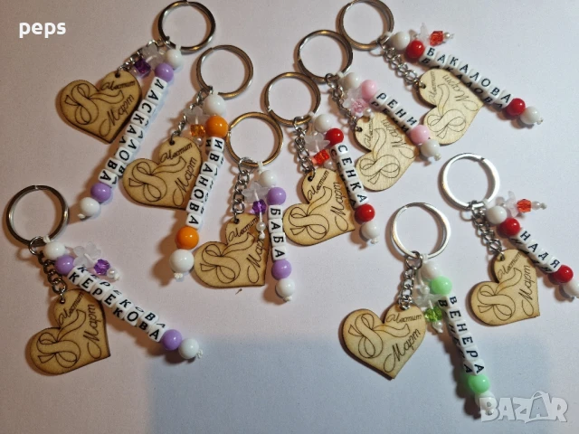 ключодържател - честит 8 март, снимка 4 - Други - 44587493