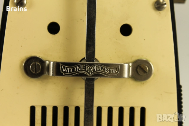 1960's WITTNER PRAZISION Немски Механичен Метроном Бакелит, снимка 5 - Антикварни и старинни предмети - 52791162