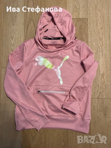 Нова уникална розова спортна блуза суичър Puma Пума puma 