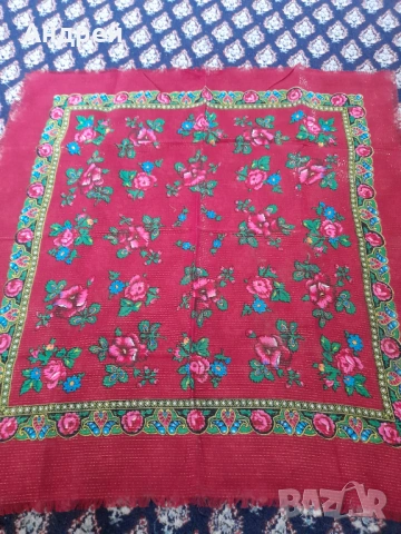 Стара кърпа за глава #29, снимка 2 - Други ценни предмети - 53384360