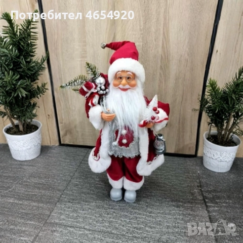 Коледна фигура Дядо Коледа – създай празнично настроение у дома!