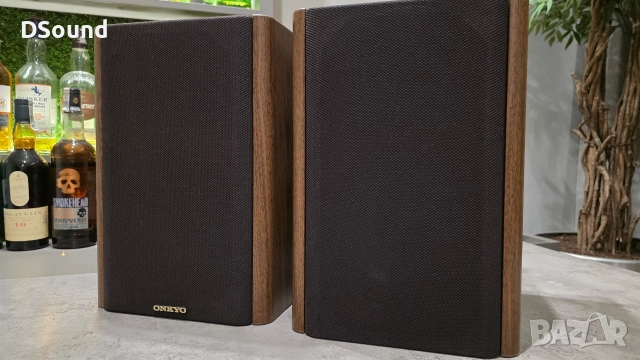 Onkyo Hi-Fi тонколони 2x100 W — Орехов фурнир, снимка 5 - Тонколони - 52976986