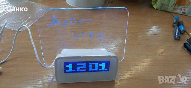 часовник, будилник, бележник,USB hub, USB разклонител, снимка 2 - Друга електроника - 38688473