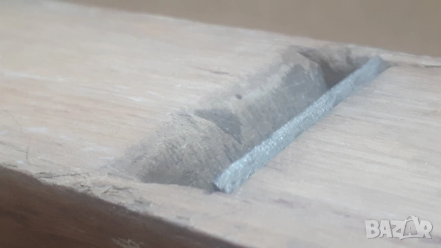 Ретро дървено ренде 25 cm с кафява дръжка, снимка 13 - Други ценни предмети - 51583981