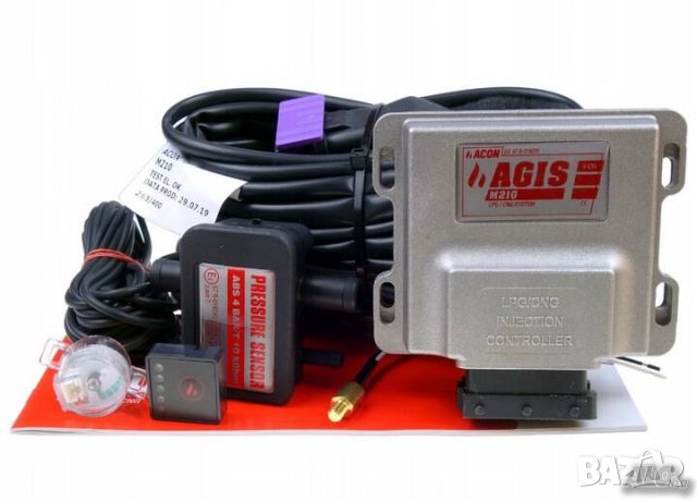 Нов! AGIS M210 компютър за газов инжекцион 4цил. gazov injekcion