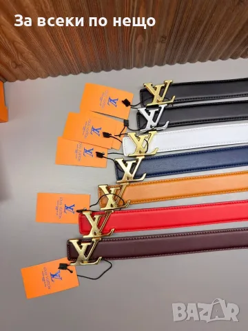 Louis Vuitton Унисекс Колан🔝Дамски Колан Луис Витон🔝Мъжки Колан - Различни Цветове Код SEM-188, снимка 3 - Колани - 55770543