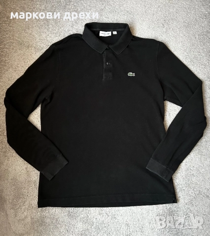 Lacoste Poloshirt mit Logo-Patch XL, снимка 4 - Тениски - 52956331
