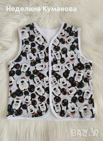 ✨️ Ушиване на детско елече с десени на любими герои, снимка 10 - Детски якета и елеци - 48819389