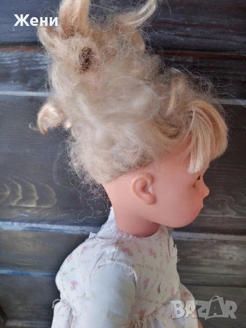 Bayer винтидж говореща кукла на немски език, снимка 5 - Кукли - 52500898