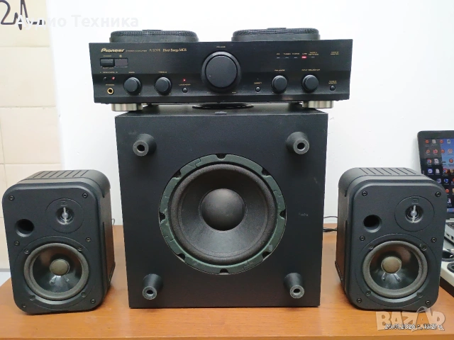 PIONEER A-209R+JBL SUB SCS 75+JBL CONTROL ONE. Перфектни! Супер звук! , снимка 2 - Аудиосистеми - 53202529
