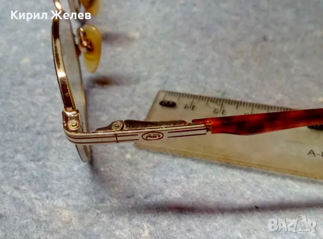 Стари МАРКОВИ ОЧИЛА с ПОЗЛАТА на РАМКАТА и с МАРКОВ КАЛЪФ ENRICO COVERI 47742, снимка 10 - Слънчеви и диоптрични очила - 47463467