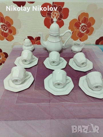 Порцеланов сервиз Gallo Galerie de Porcelanie НОВ , снимка 11 - Сервизи - 53343974