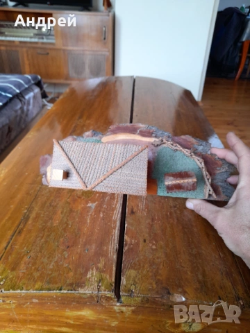 Стара дървена декорация,сувенир #14, снимка 5 - Други ценни предмети - 53622844