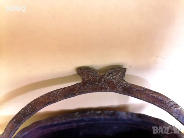 Колекционерски Стар Бронзов Съд, снимка 3 - Антикварни и старинни предмети - 47380230