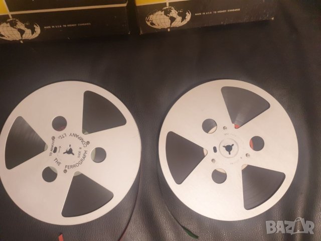 18см алуминиева магнетофонна ролка Ferrograph С ленти и кутии. , снимка 8 - Други музикални жанрове - 41972998