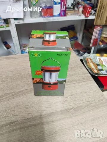 Къмпинг лампа презареждаща , снимка 4 - Къмпинг осветление - 47299560