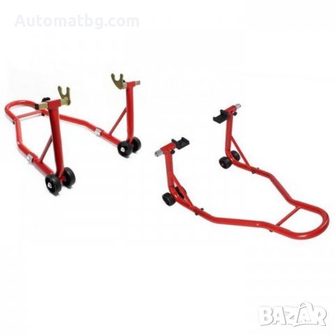 Стойки за мотор Automat, Универсални, Предна и задна, Червени