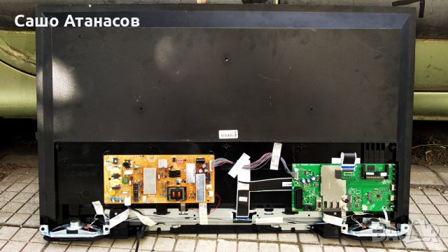 GRUNDIG 40 VLE 565 BG със счупена матрица ,DPS-101EP A ,VTY190R-6 V-0 ,ZGY192-01 ,LSC400HN02-A01, снимка 4 - Части и Платки - 34073467