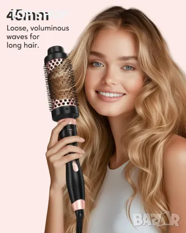 Комплект термични четки FARERY, керамична четка за къдрици 3 в 1, снимка 4 - Тримери - 49965365