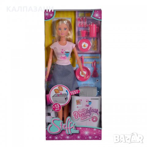 STEFFI LOVE Кукла Стефи на закуска 105733461, снимка 5 - Кукли - 35999520