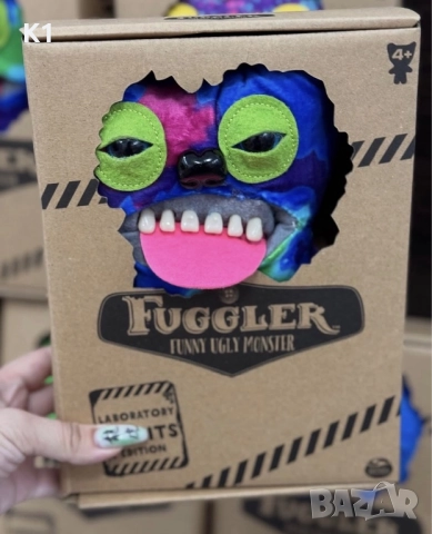 Fuggler плюшена играчка/Фъглер/Fuggler ugly monster 25см Фуглер, снимка 2 - Плюшени играчки - 51432038