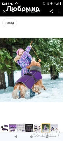 Зимно палто за кучета, водоустойчиво топло палто за кучета за средни и големи кучета,
2хл
, снимка 6 - За кучета - 48024645