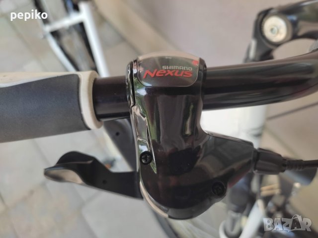 Продавам колела внос от Германия алуминиев градски велосипед AYWA CITY 28 цола преден амортисьор, снимка 5 - Велосипеди - 41597774