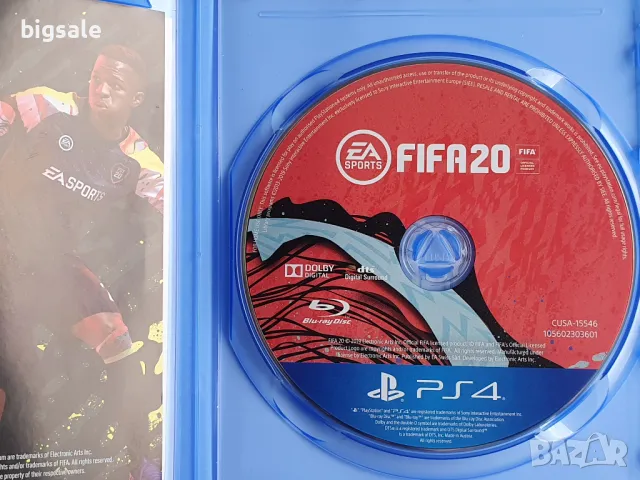 Перфектен диск игра FIFA 20 PS4 Playstation 4 ФИФА 2020 плейстейшън 5, снимка 3 - Игри за PlayStation - 47306089