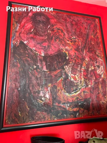 Картина Пламен Капитански масло, снимка 3 - Картини - 51012390