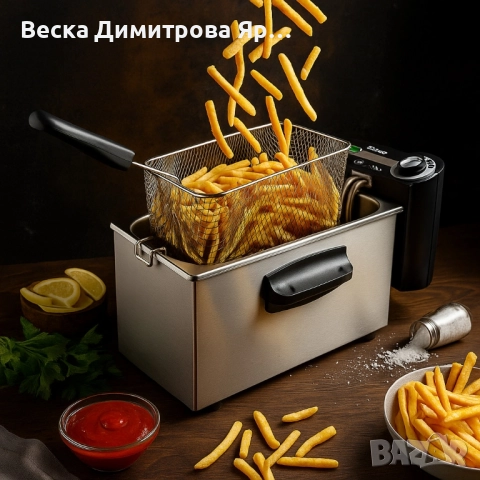 Фритюрник Taurus Professional 4 - 2200W, 4L, снимка 4 - Фритюрници - 51690071