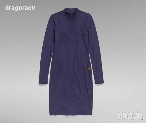 Нова рокля G star Venetio Slim Funnel Kleid, оригинал, снимка 8 - Рокли - 50016152