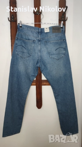 Нови дънки G-Star Raw 3301 Regular Tapered, Size 32/30, снимка 2 - Дънки - 51856992